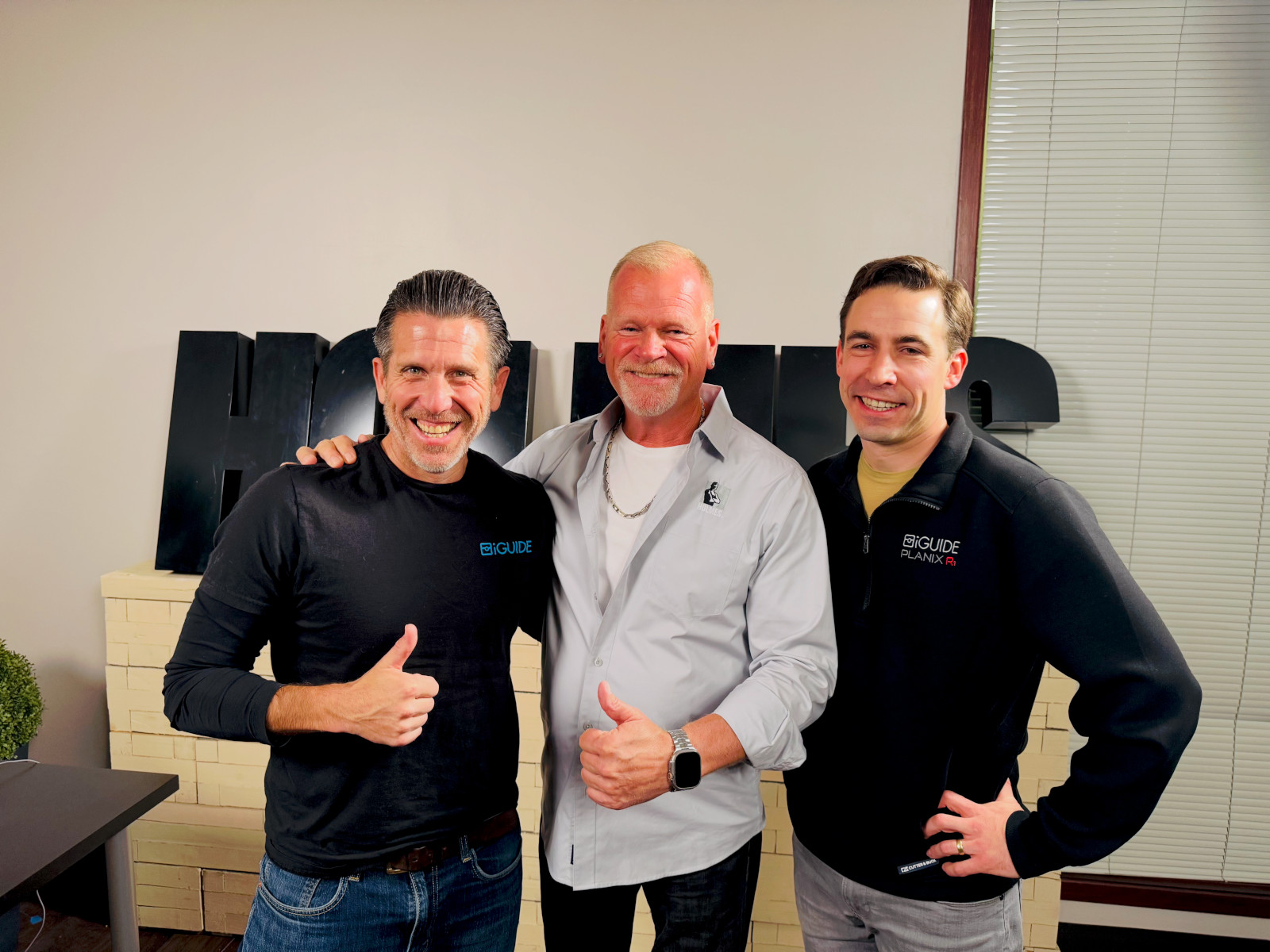 Mike and iGuide team