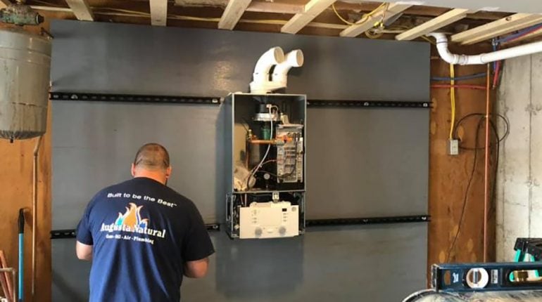 Bosch Greenstar Boiler, Wall Mount Mode —Inside Of The Unit