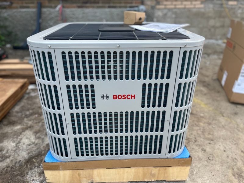Bosch Heat Pump Installed on Holmes Family Rescue.