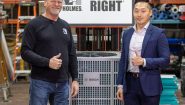 Mike Holmes with Bosch Heat Pump Specialist and IDS Light Unit