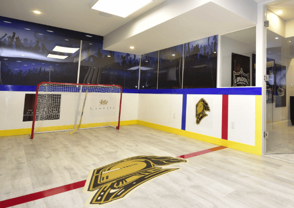 indoor hockey rink