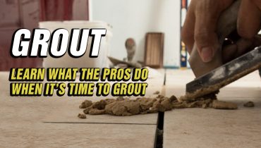 Learn what to do with grout - Mike Holmes Advice Make It Right