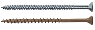 Brown & Stainless Screw