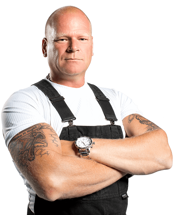 The 60-year old son of father (?) and mother(?) Mike Holmes in 2024 photo. Mike Holmes earned a  million dollar salary - leaving the net worth at  million in 2024