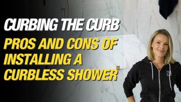 Make It Right Blogs - Feature Image - Sherry Holmes Blog - Pros and Cons of Curbless Showers