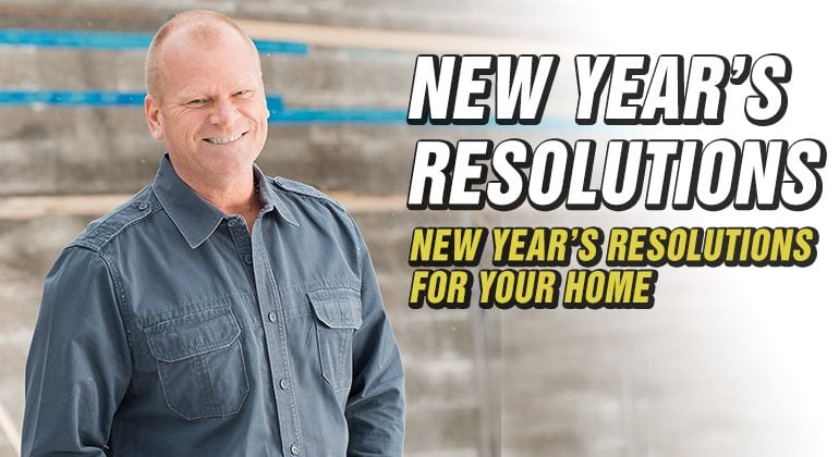 NEW-YEARS-RESOLUTIONS FOR YOUR HOME