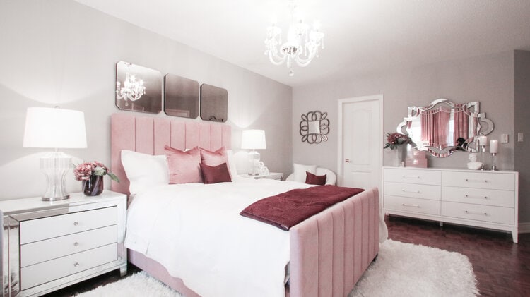 elegant girls bedroom decor