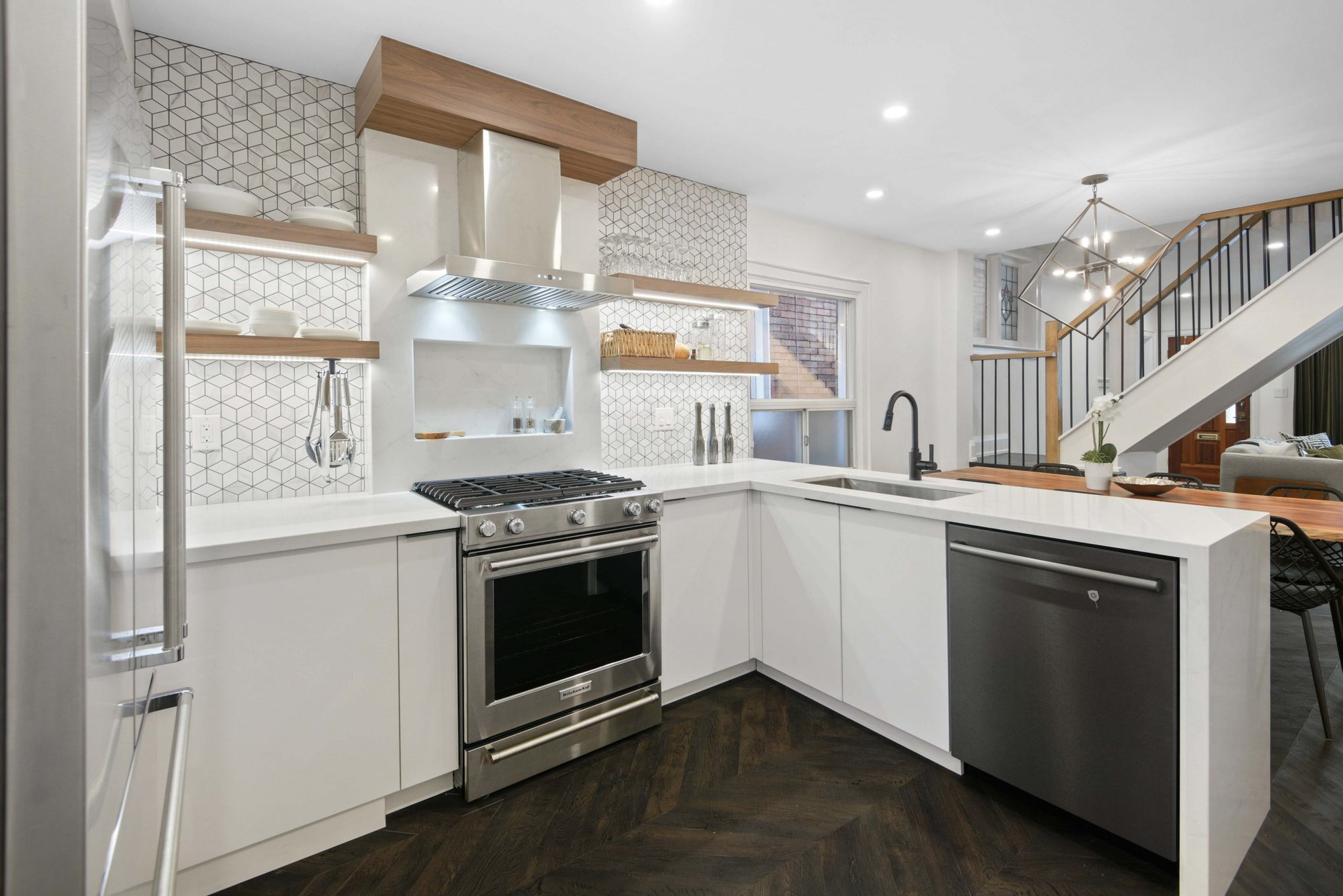 Kitchen Renovation Completed By Sosna Inc., Holmes Approved Renovator