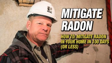 How to mitigate radon in 100 days by Mike Holmes