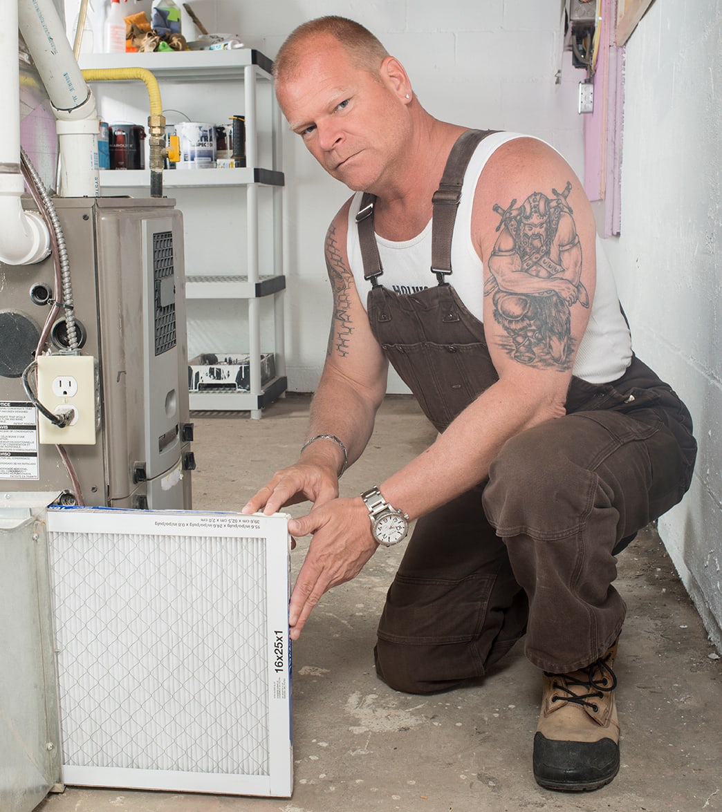 Mike Holmes Changing Furnace Filter