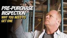 Why you need a Pre-purchase inspection