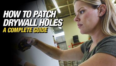 How to patch drywall holes - a complete guide
