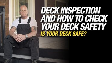 Deck Inspection - How to Check Your Deck Safety