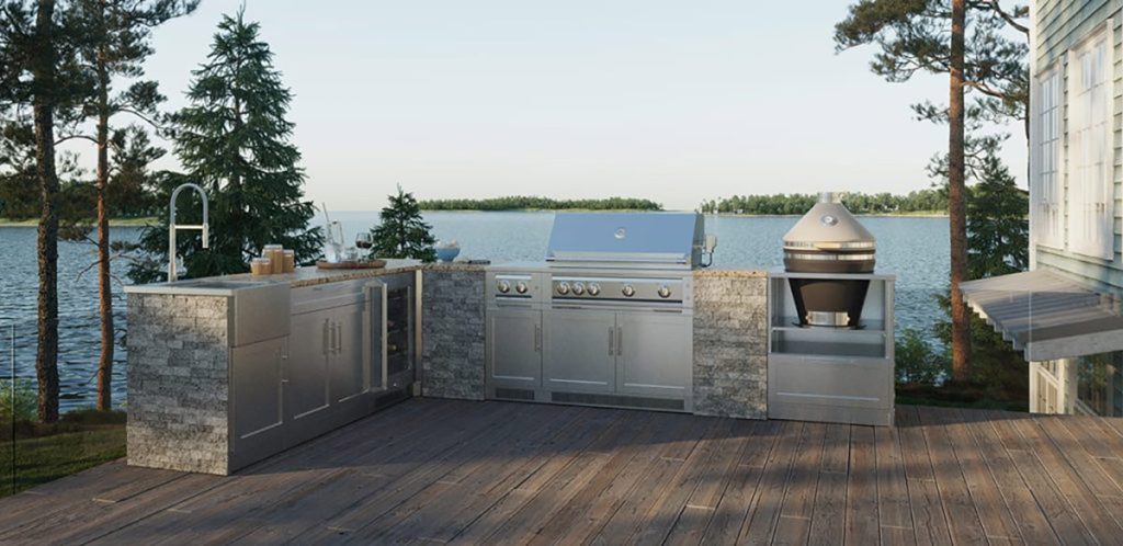 Outdoor Kitchen Cabinets by NewAge