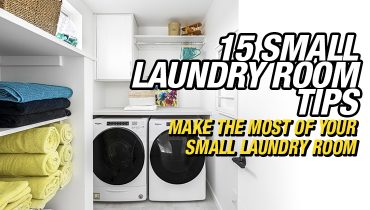 15 Small laundry room design ideas and tips.