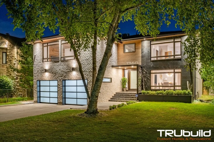 Exterior Home Lighting. Photo from TruBuild, Holmes Approved Homes Builder