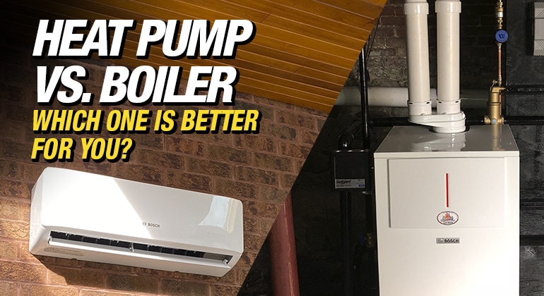 Heat Pump Vs Boiler - Which one is better for you?