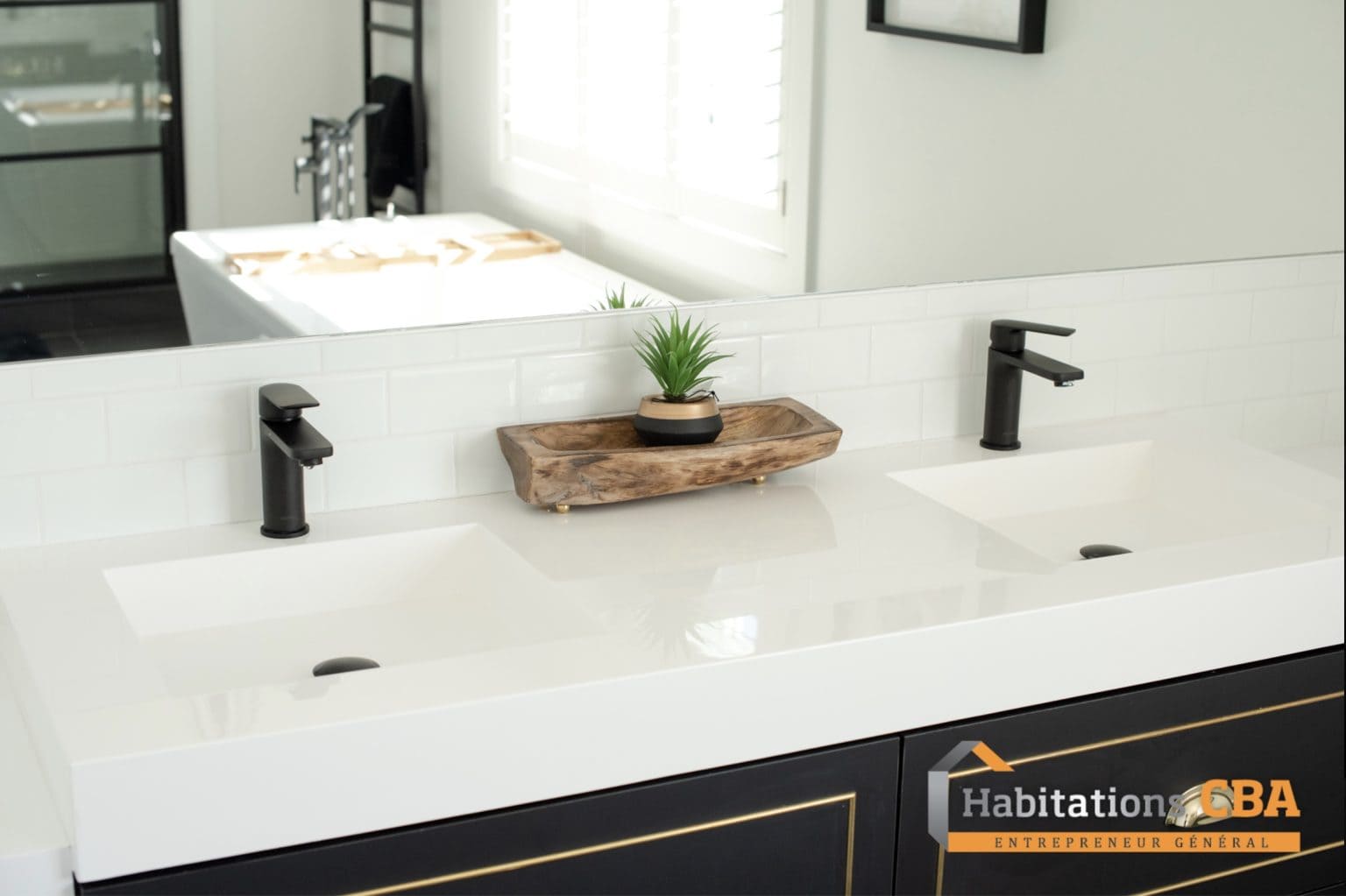 How Use Matte Black Fixtures In Your Bathroom | Make It Right®