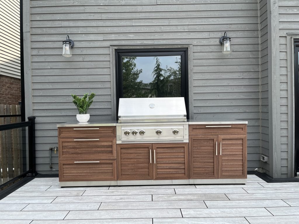 Sherry Holmes outdoor kitchen