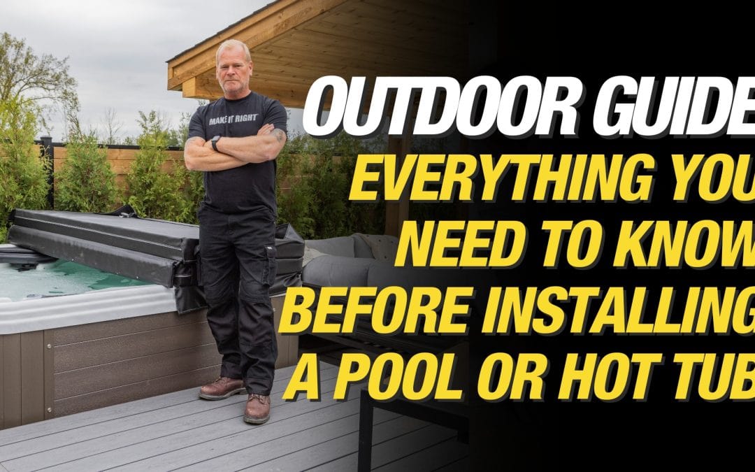 Everything You Need to Know Before Installing a Pool or Hot Tub