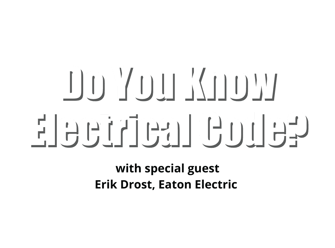Holmes on Homes Podcast - Season 3 - Episode 6 - Eaton Electric Code