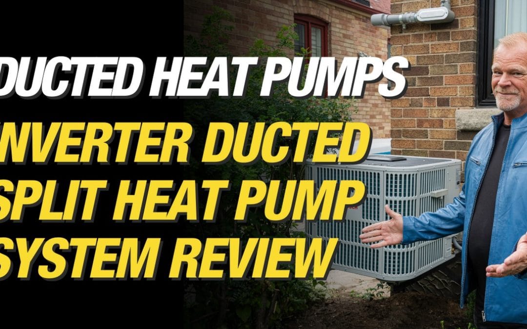 DUCTED HEAT PUMPS: Bosch Inverter Ducted Split System Review