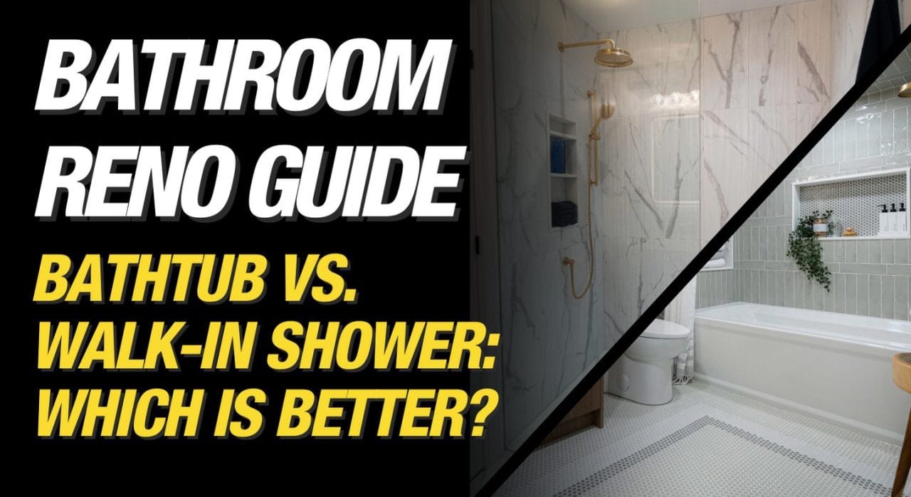 Walk-In Showers vs. Bathtubs: Which is Better? - Make It Right®