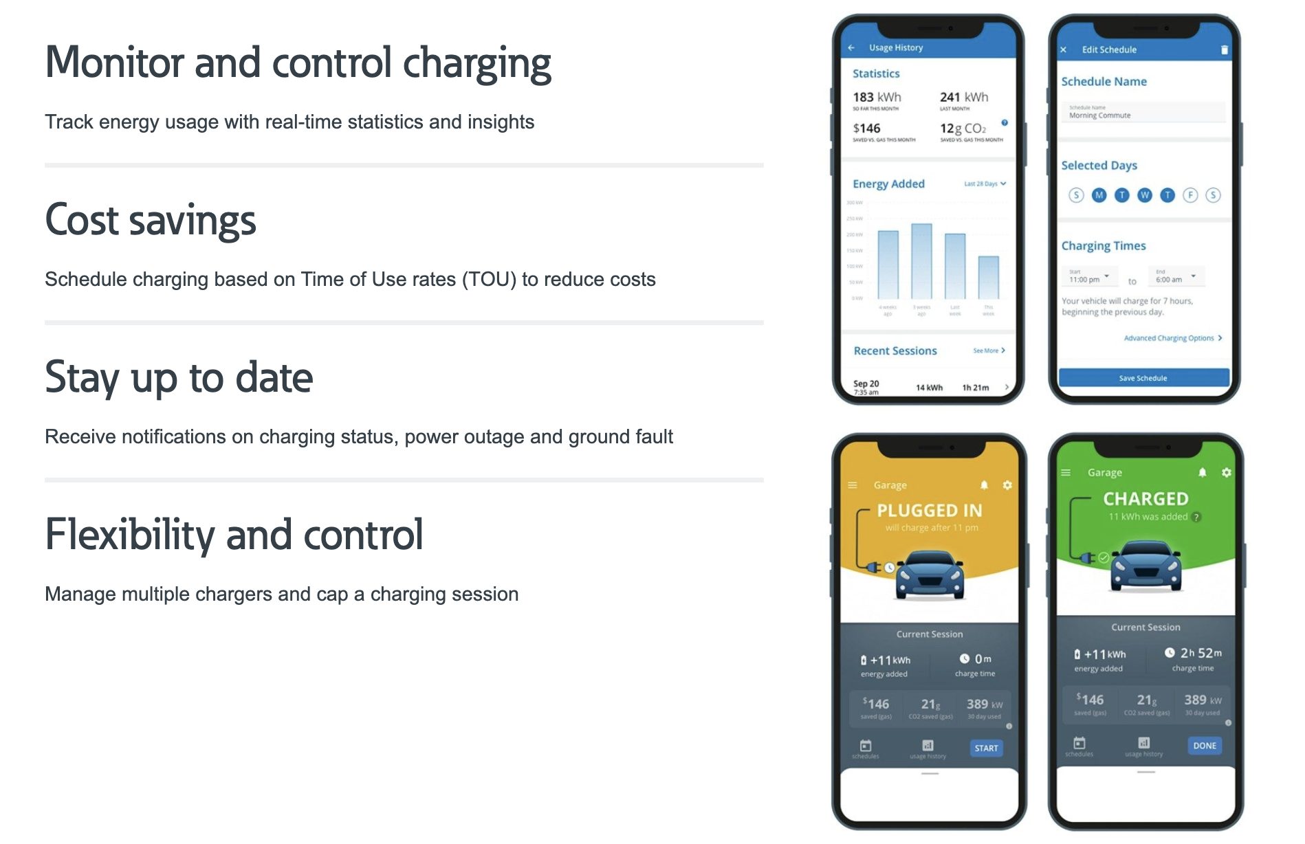 Eaton’s Green Motion EV Charger Manager app