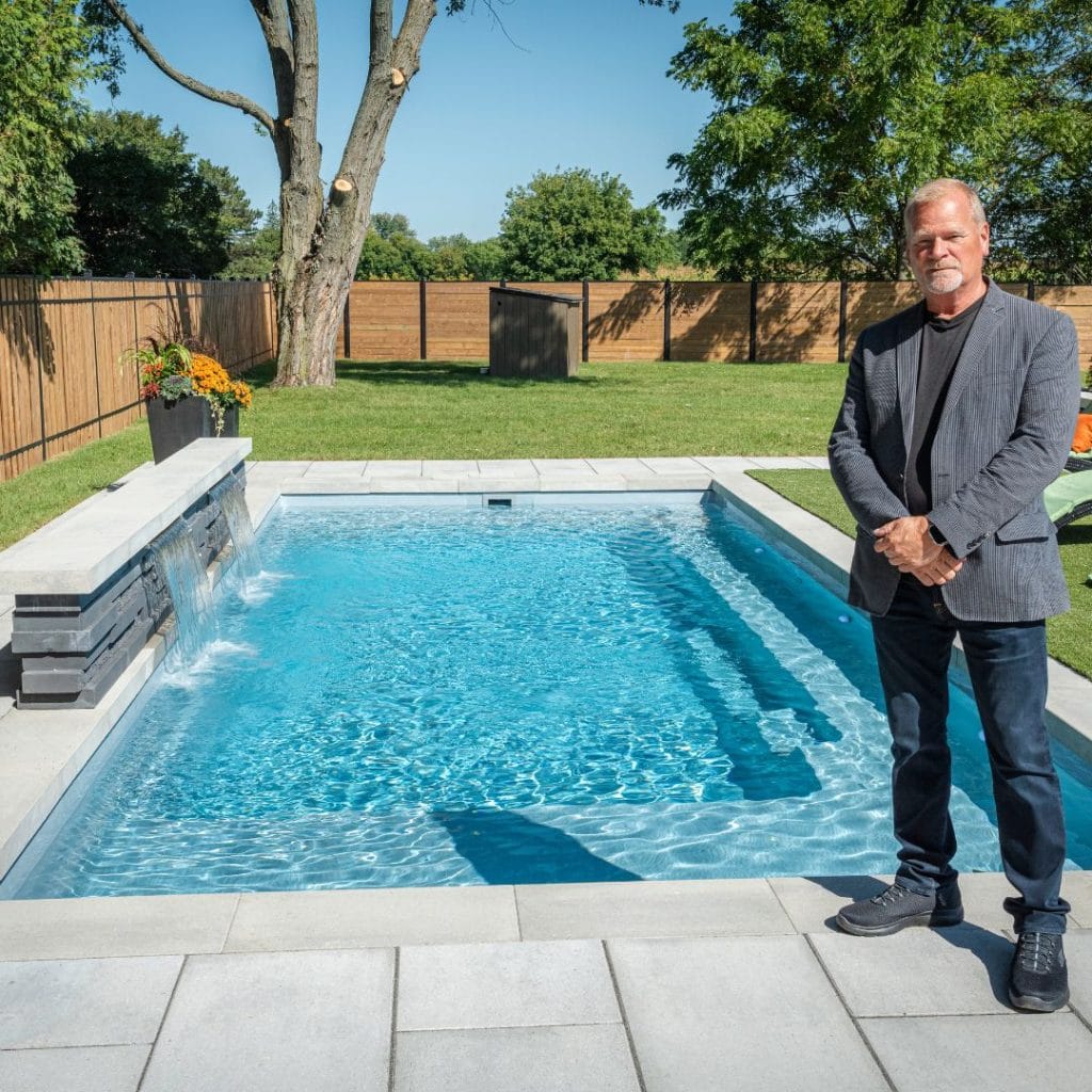 Pool installed on Holmes on Homes: Building a Legacy