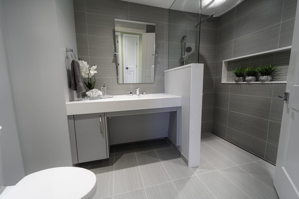 Bathroom renovation completed for Holmes on Homes: Building a Legacy