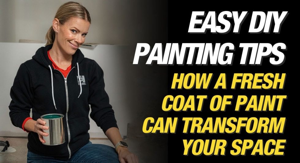 Easy DIY Painting Tips: How to Paint a Room Like a Pro - Make It Right®