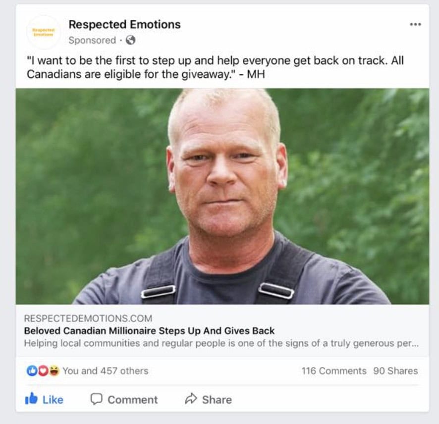 mike holmes endorsement ads