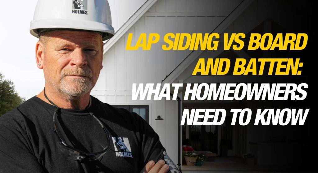 Lap Siding vs Board & Batten