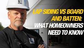 Lap Siding vs Board & Batten